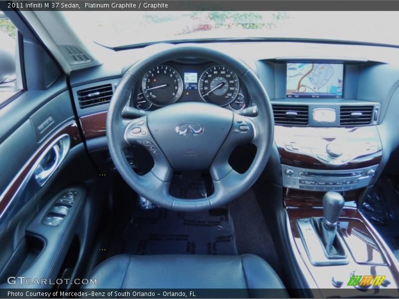 Platinum Graphite / Graphite 2011 Infiniti M 37 Sedan