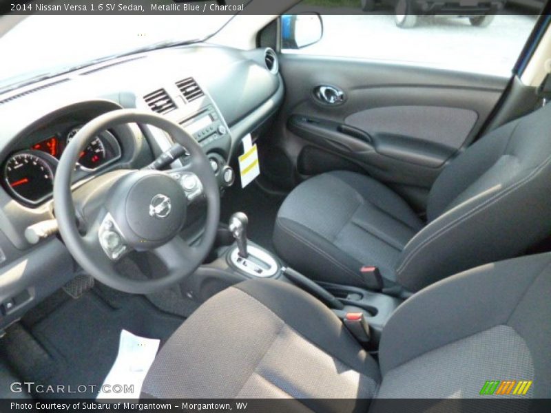 Metallic Blue / Charcoal 2014 Nissan Versa 1.6 SV Sedan