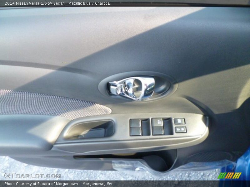 Metallic Blue / Charcoal 2014 Nissan Versa 1.6 SV Sedan