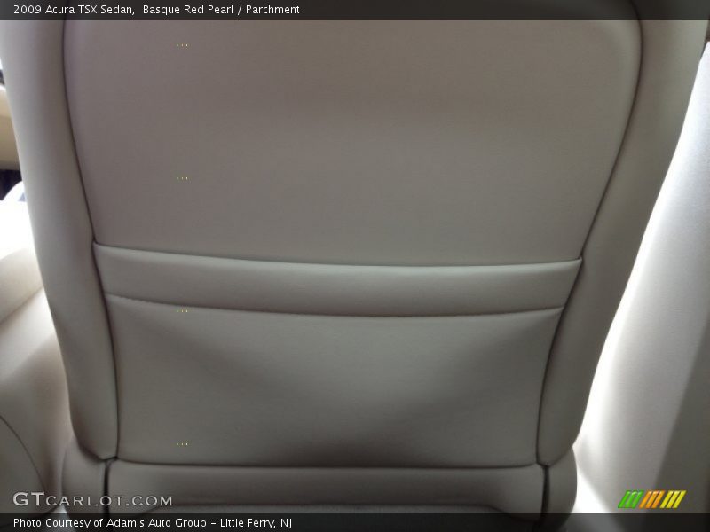Basque Red Pearl / Parchment 2009 Acura TSX Sedan