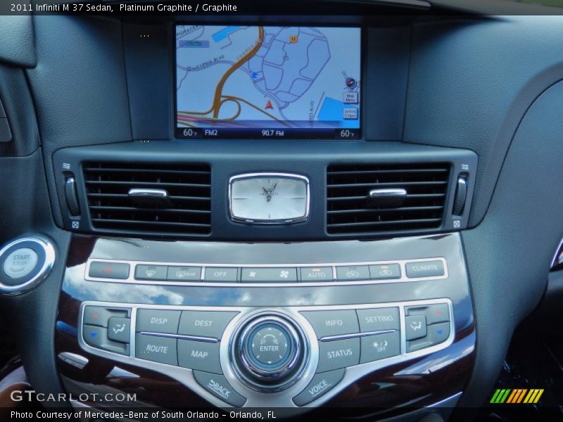 Platinum Graphite / Graphite 2011 Infiniti M 37 Sedan