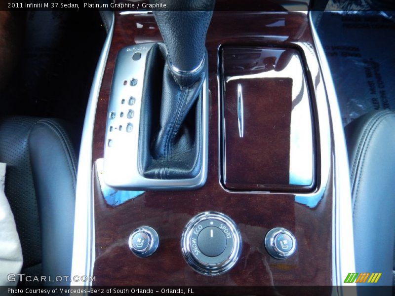 Platinum Graphite / Graphite 2011 Infiniti M 37 Sedan