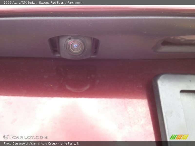 Basque Red Pearl / Parchment 2009 Acura TSX Sedan