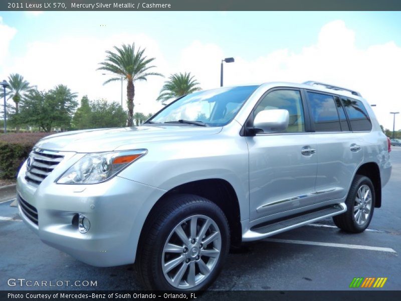 Front 3/4 View of 2011 LX 570