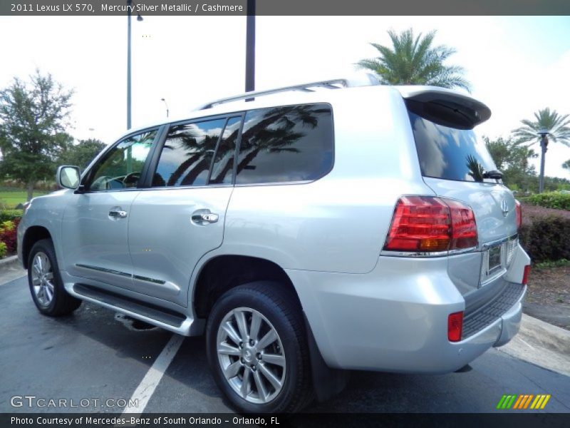 Mercury Silver Metallic / Cashmere 2011 Lexus LX 570