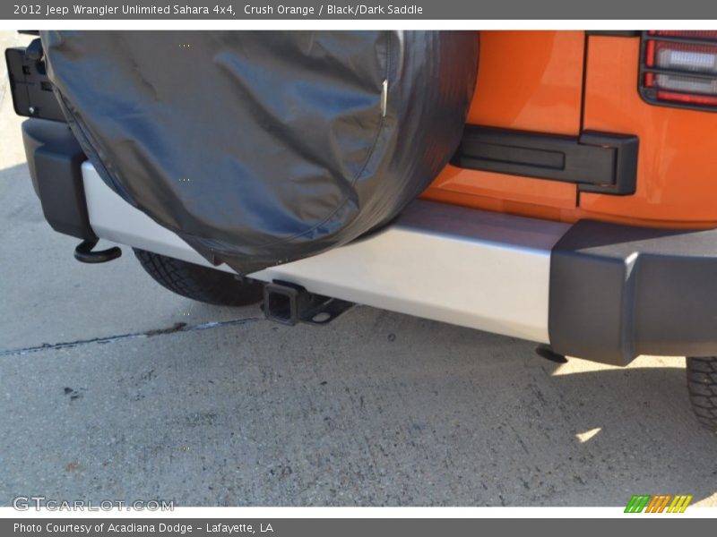 Crush Orange / Black/Dark Saddle 2012 Jeep Wrangler Unlimited Sahara 4x4