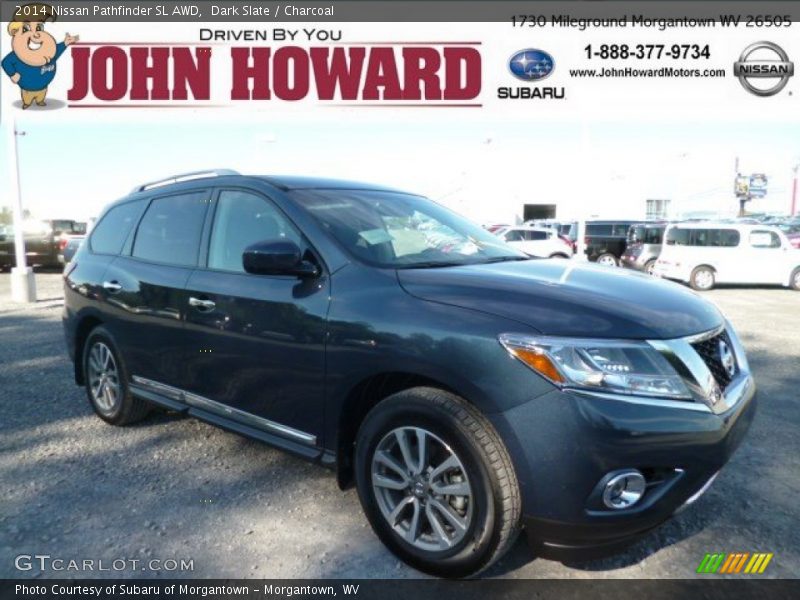 Dark Slate / Charcoal 2014 Nissan Pathfinder SL AWD