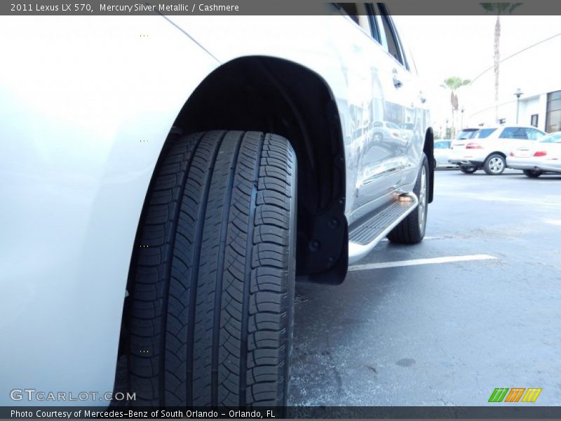 Mercury Silver Metallic / Cashmere 2011 Lexus LX 570