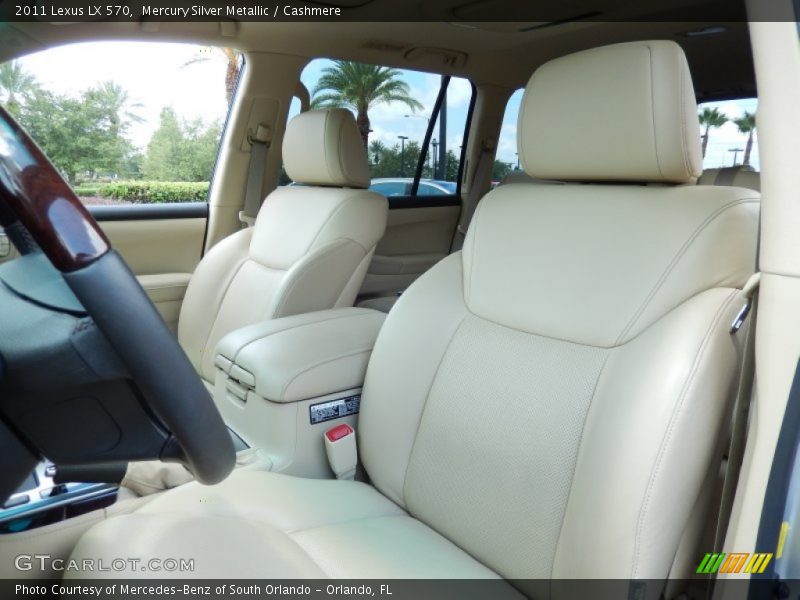 Mercury Silver Metallic / Cashmere 2011 Lexus LX 570