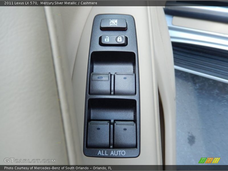Mercury Silver Metallic / Cashmere 2011 Lexus LX 570