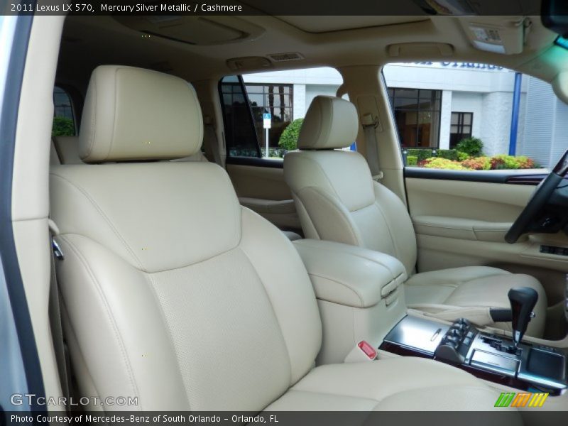 Mercury Silver Metallic / Cashmere 2011 Lexus LX 570