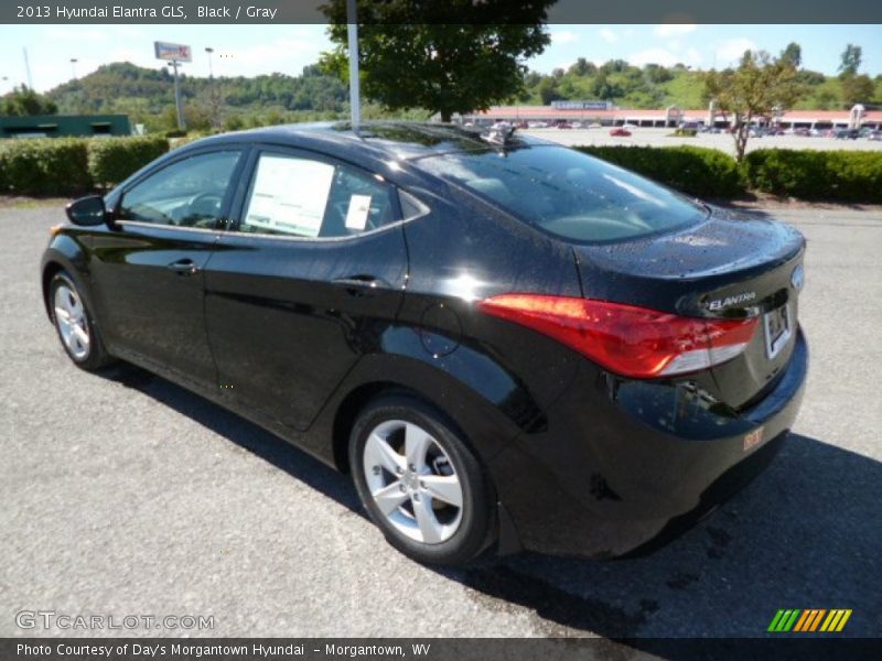 Black / Gray 2013 Hyundai Elantra GLS