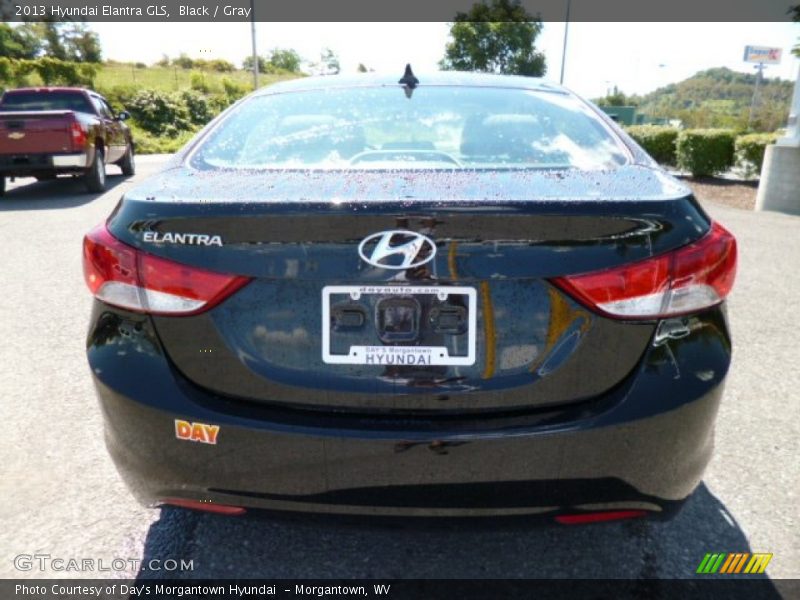 Black / Gray 2013 Hyundai Elantra GLS