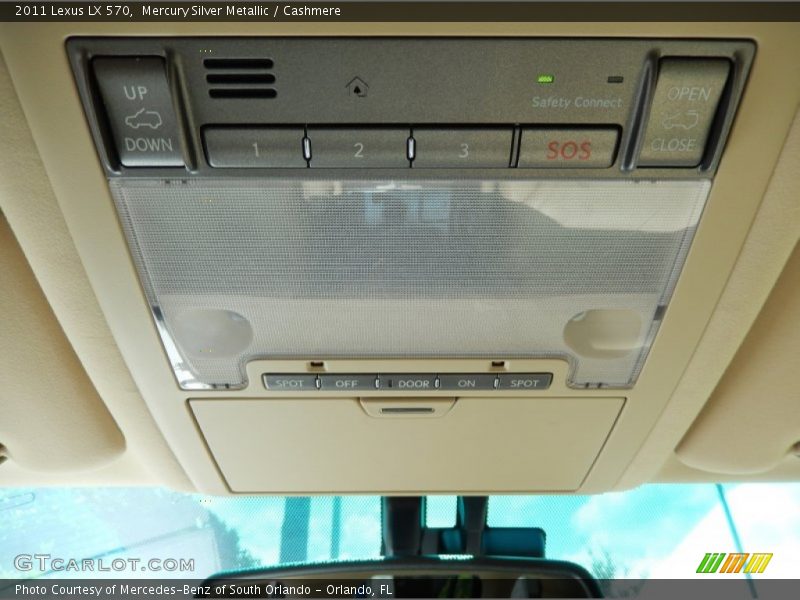 Mercury Silver Metallic / Cashmere 2011 Lexus LX 570