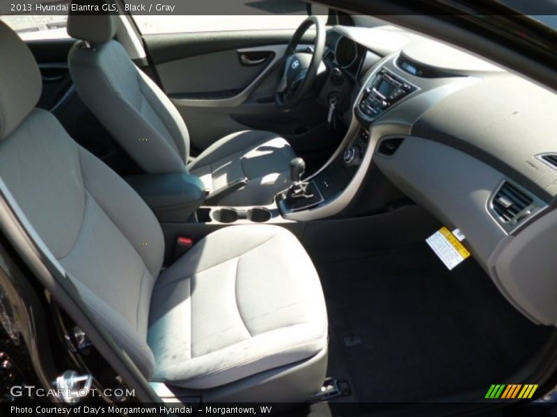 Black / Gray 2013 Hyundai Elantra GLS