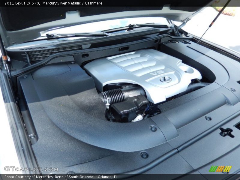  2011 LX 570 Engine - 5.7 Liter DOHC 32-Valve VVT-i V8