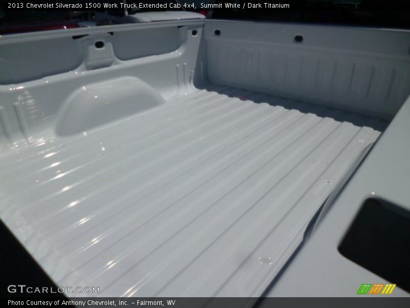 Summit White / Dark Titanium 2013 Chevrolet Silverado 1500 Work Truck Extended Cab 4x4