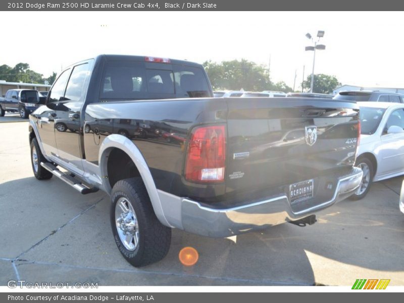 Black / Dark Slate 2012 Dodge Ram 2500 HD Laramie Crew Cab 4x4