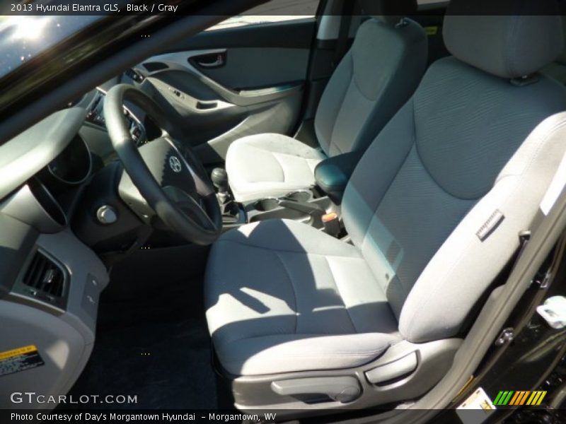 Black / Gray 2013 Hyundai Elantra GLS