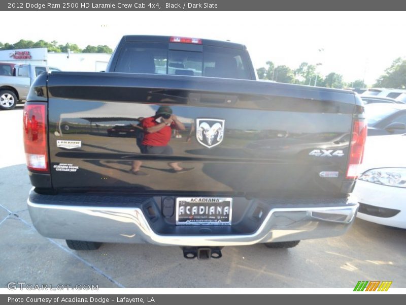 Black / Dark Slate 2012 Dodge Ram 2500 HD Laramie Crew Cab 4x4