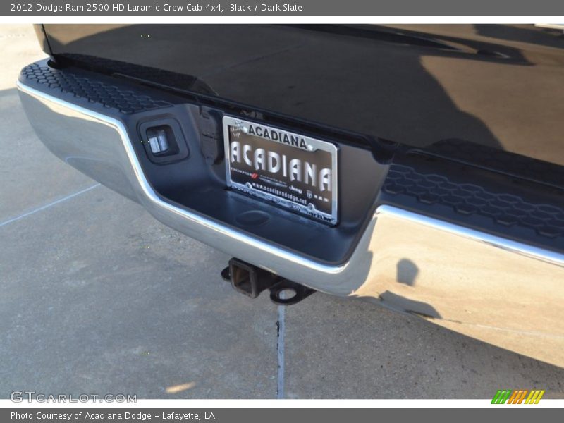 Black / Dark Slate 2012 Dodge Ram 2500 HD Laramie Crew Cab 4x4