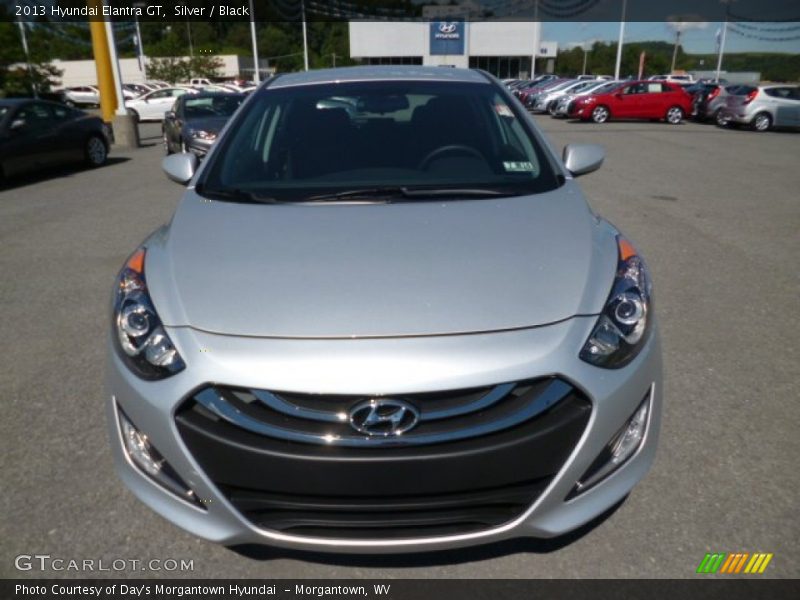 Silver / Black 2013 Hyundai Elantra GT