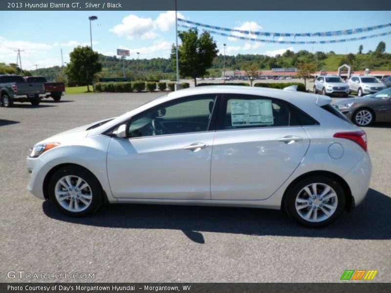 Silver / Black 2013 Hyundai Elantra GT