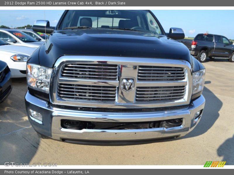 Black / Dark Slate 2012 Dodge Ram 2500 HD Laramie Crew Cab 4x4