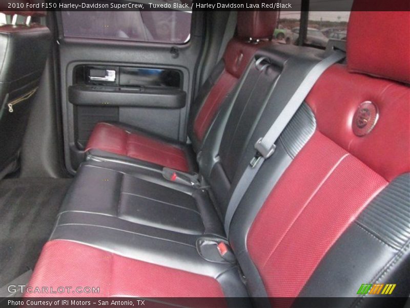 Tuxedo Black / Harley Davidson Lava Red/Black 2010 Ford F150 Harley-Davidson SuperCrew