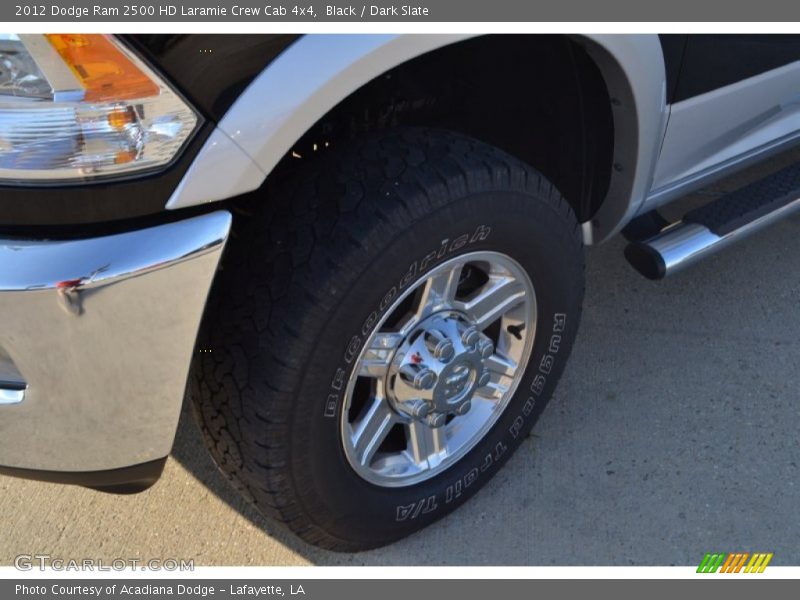 Black / Dark Slate 2012 Dodge Ram 2500 HD Laramie Crew Cab 4x4