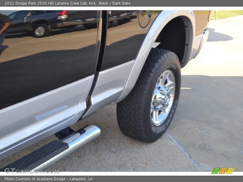 Black / Dark Slate 2012 Dodge Ram 2500 HD Laramie Crew Cab 4x4