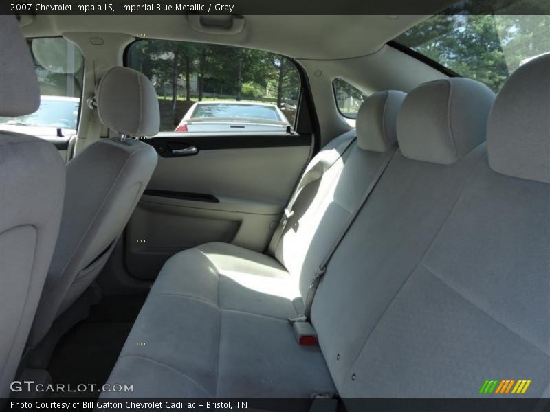 Imperial Blue Metallic / Gray 2007 Chevrolet Impala LS
