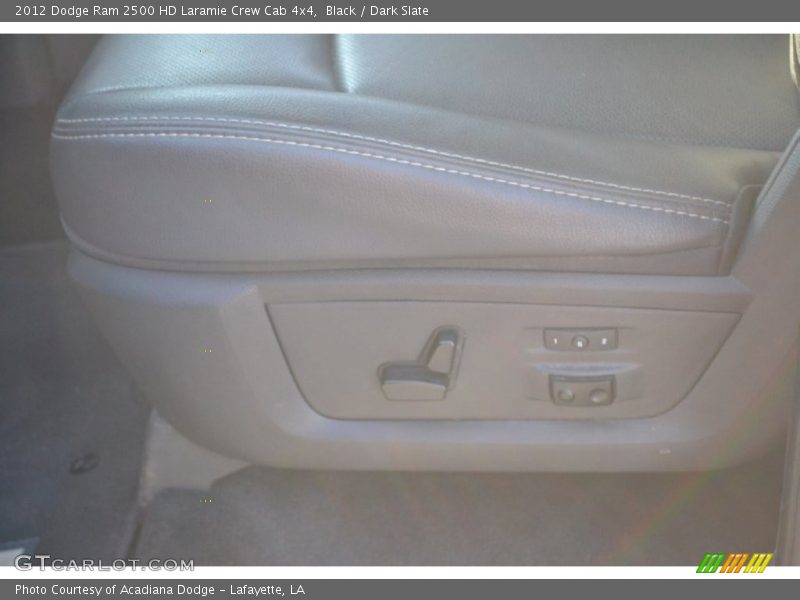 Black / Dark Slate 2012 Dodge Ram 2500 HD Laramie Crew Cab 4x4