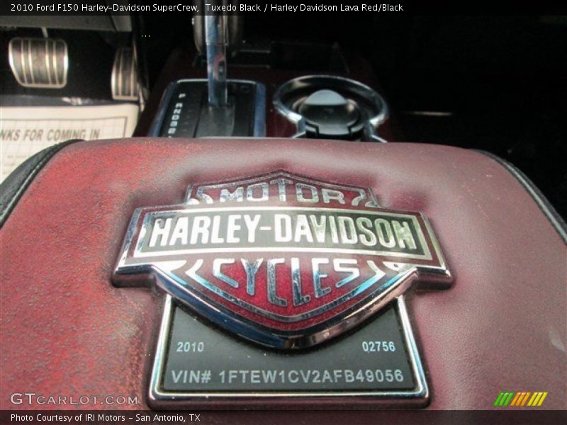 Tuxedo Black / Harley Davidson Lava Red/Black 2010 Ford F150 Harley-Davidson SuperCrew