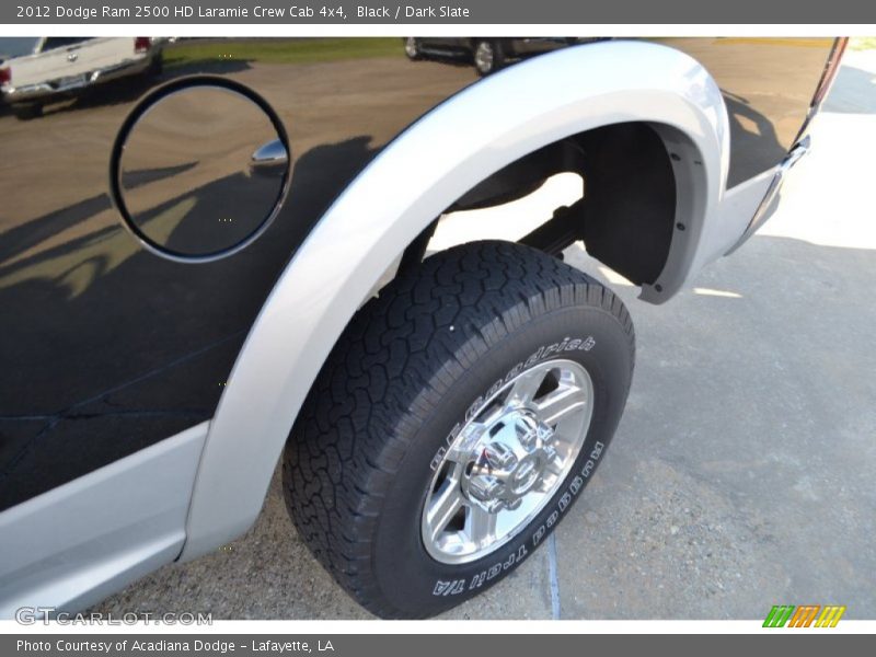 Black / Dark Slate 2012 Dodge Ram 2500 HD Laramie Crew Cab 4x4