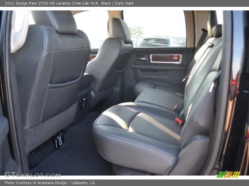 Black / Dark Slate 2012 Dodge Ram 2500 HD Laramie Crew Cab 4x4