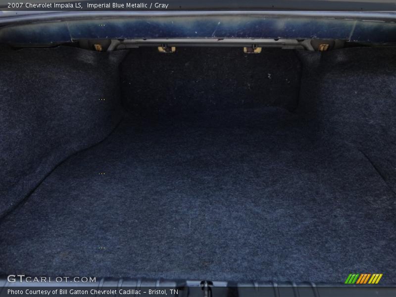 Imperial Blue Metallic / Gray 2007 Chevrolet Impala LS