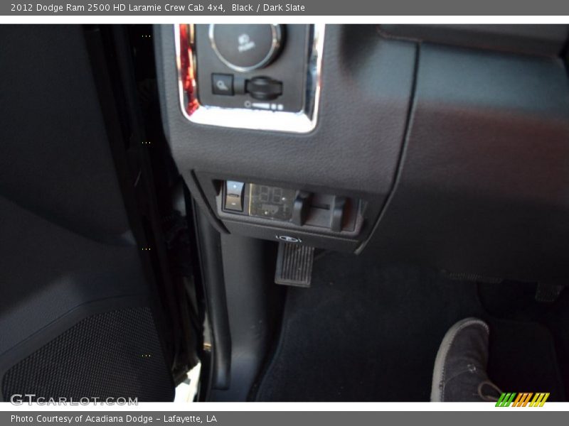 Black / Dark Slate 2012 Dodge Ram 2500 HD Laramie Crew Cab 4x4
