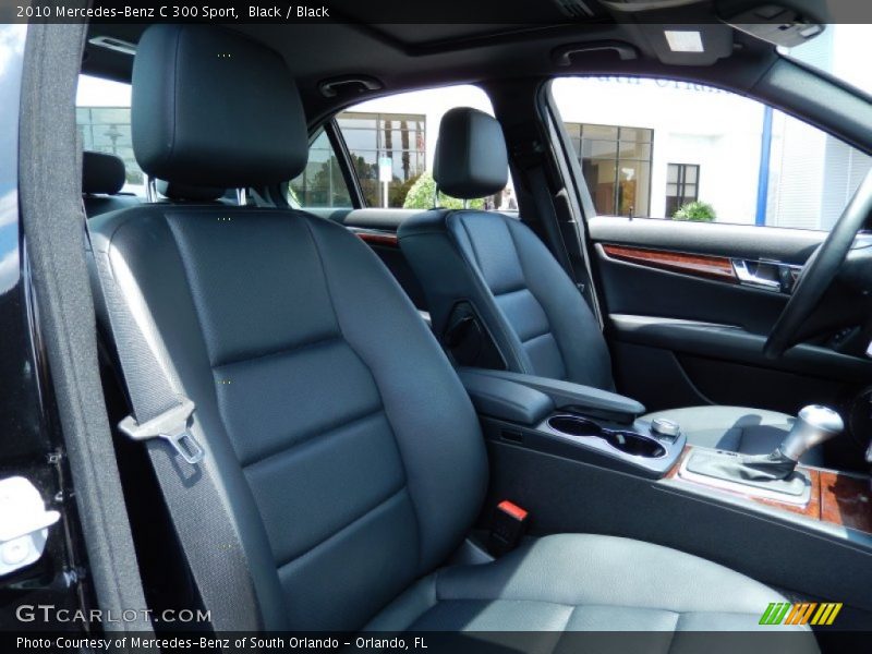 Black / Black 2010 Mercedes-Benz C 300 Sport