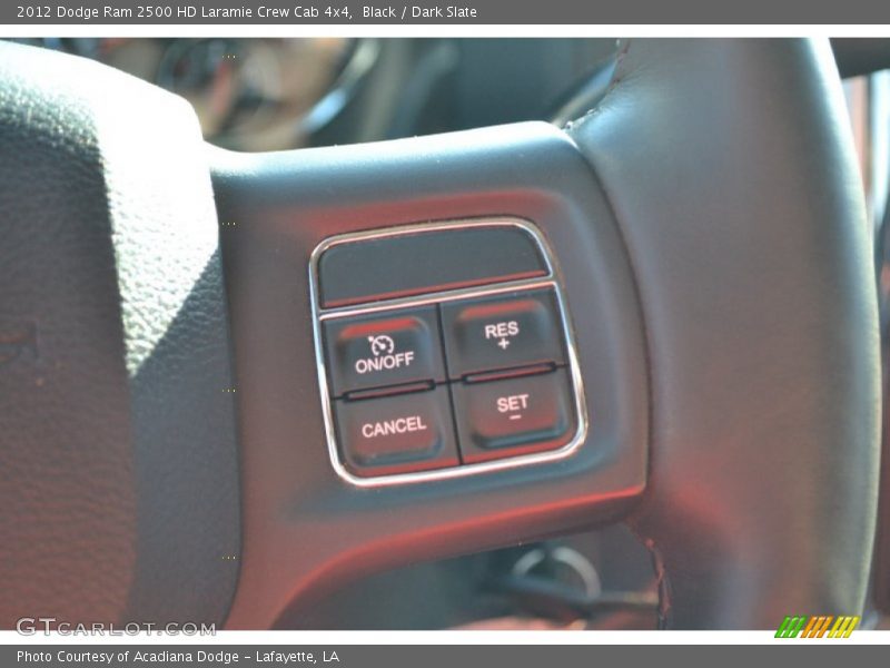 Black / Dark Slate 2012 Dodge Ram 2500 HD Laramie Crew Cab 4x4
