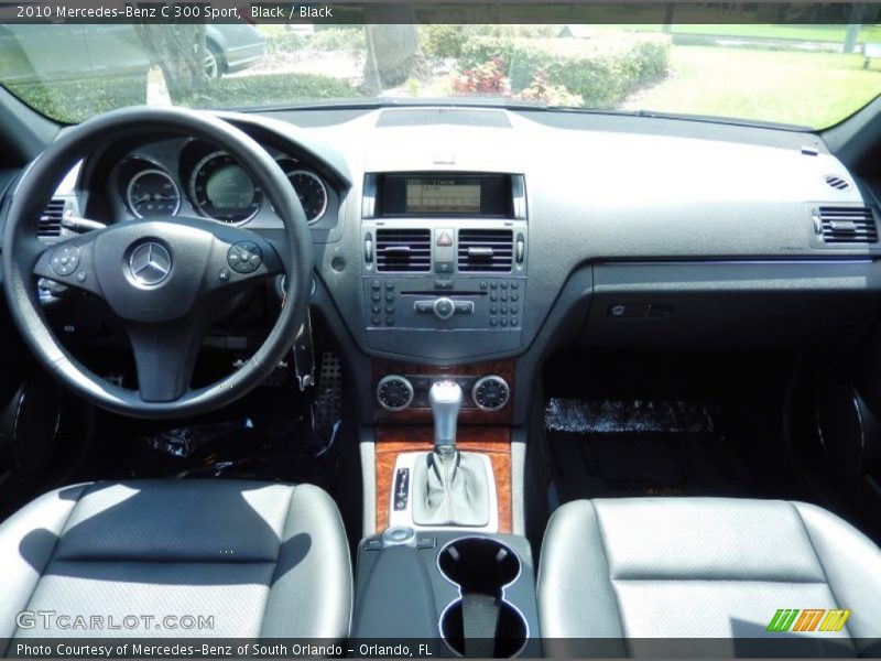 Black / Black 2010 Mercedes-Benz C 300 Sport