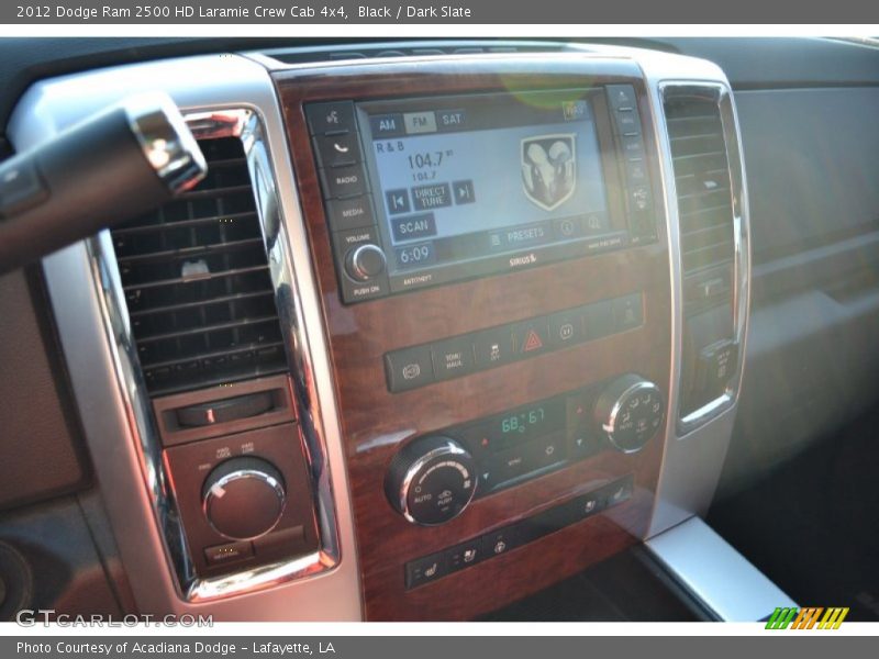 Black / Dark Slate 2012 Dodge Ram 2500 HD Laramie Crew Cab 4x4