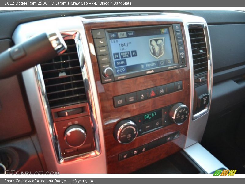 Black / Dark Slate 2012 Dodge Ram 2500 HD Laramie Crew Cab 4x4