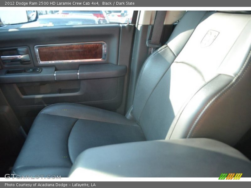 Black / Dark Slate 2012 Dodge Ram 2500 HD Laramie Crew Cab 4x4