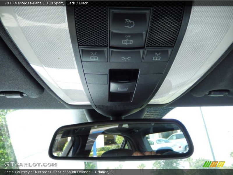 Black / Black 2010 Mercedes-Benz C 300 Sport