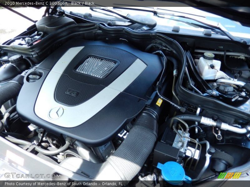 Black / Black 2010 Mercedes-Benz C 300 Sport