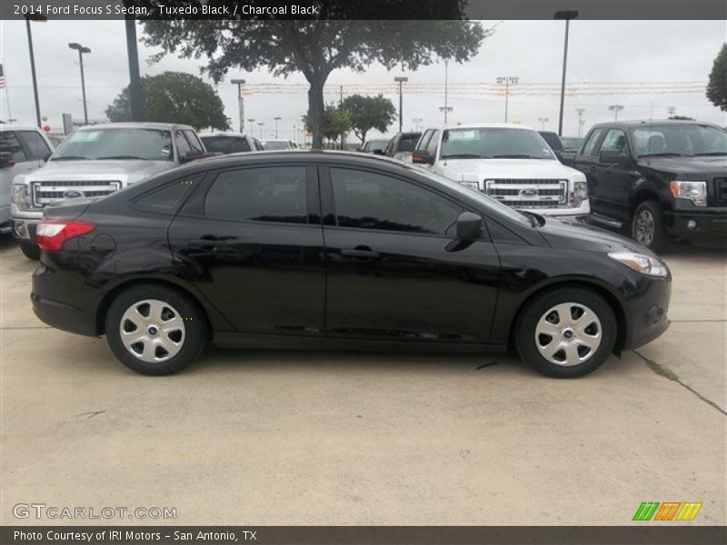 Tuxedo Black / Charcoal Black 2014 Ford Focus S Sedan