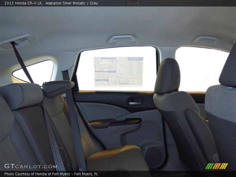 Alabaster Silver Metallic / Gray 2013 Honda CR-V LX