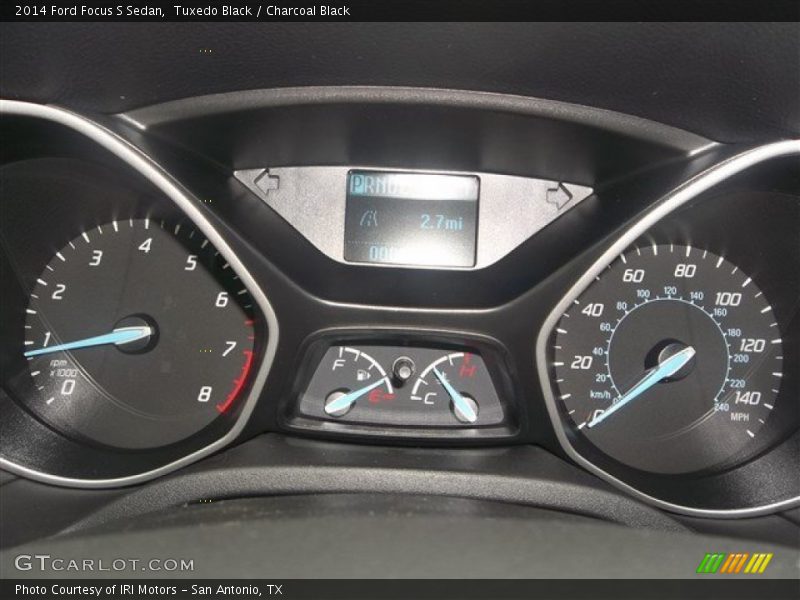 Tuxedo Black / Charcoal Black 2014 Ford Focus S Sedan