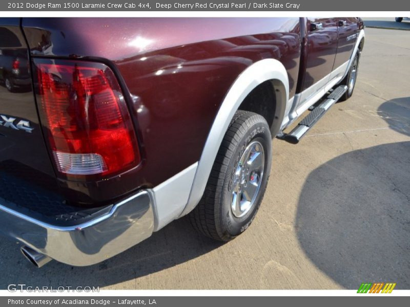 Deep Cherry Red Crystal Pearl / Dark Slate Gray 2012 Dodge Ram 1500 Laramie Crew Cab 4x4